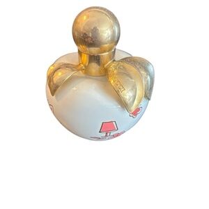Nina Ricci Gold and White Perfume Bottle *Made in France*